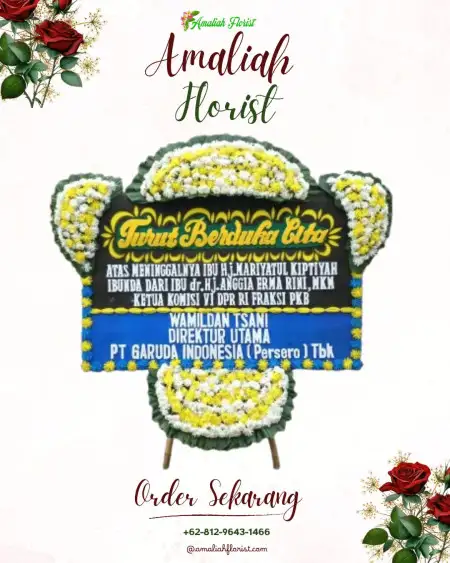 Papan Bunga Duka Tanjung Lesung